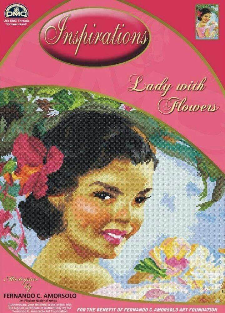 AMORSOLO CROSS STITCH PATTERN / ORIGINAL PATTERN COMPLETE SET / THIS IS