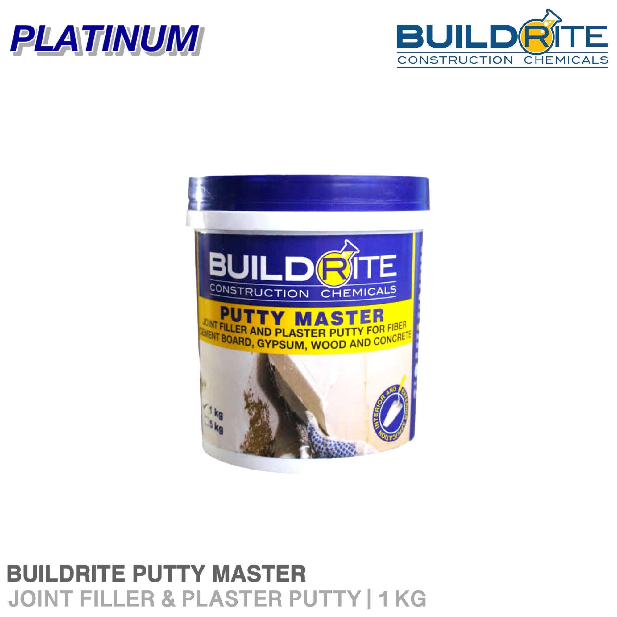 1kg Buildrite Putty Master Joint Filler & Plaster Putty Sold Per 1kg Tub Lazada PH