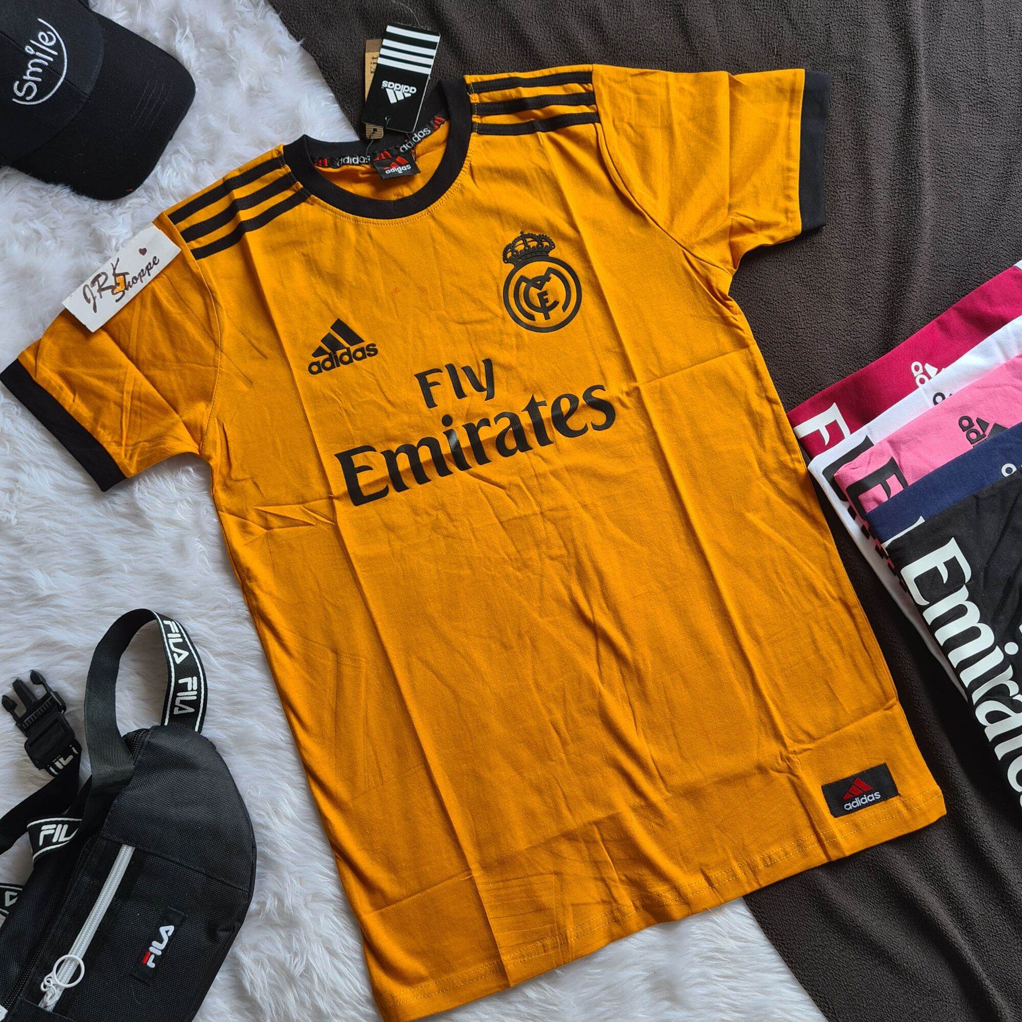 Shop Fly Emirates T Shirt For Men Black 