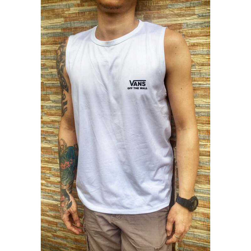 Vans Sando Muscle Tee For Men Fit to Small-XL frame | Lazada PH