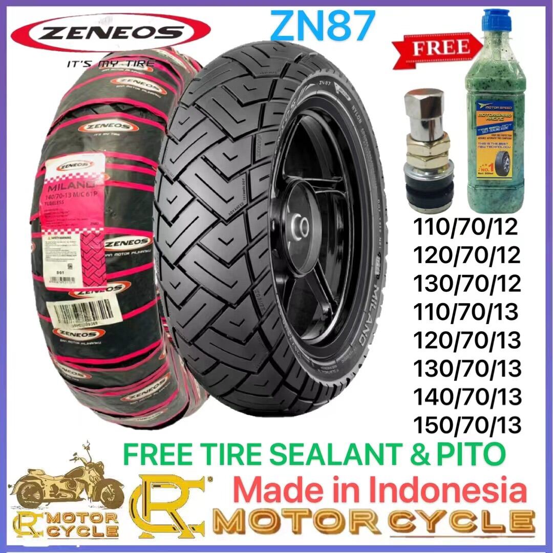 ZENEOS ZN87 Motorcycle Tire Sealant & Tubeless Tires