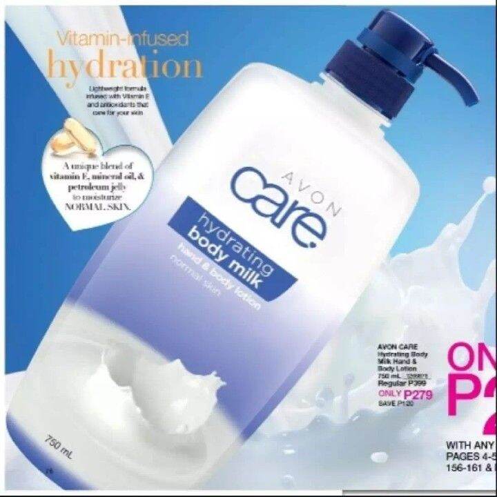 Avon Care Hydrating Body Milk Lotion 750ml Lazada Ph