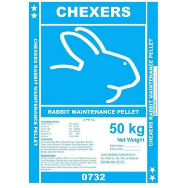 PERKG CHEXERS Rabbit Maintenance Pellet Animal Feeds