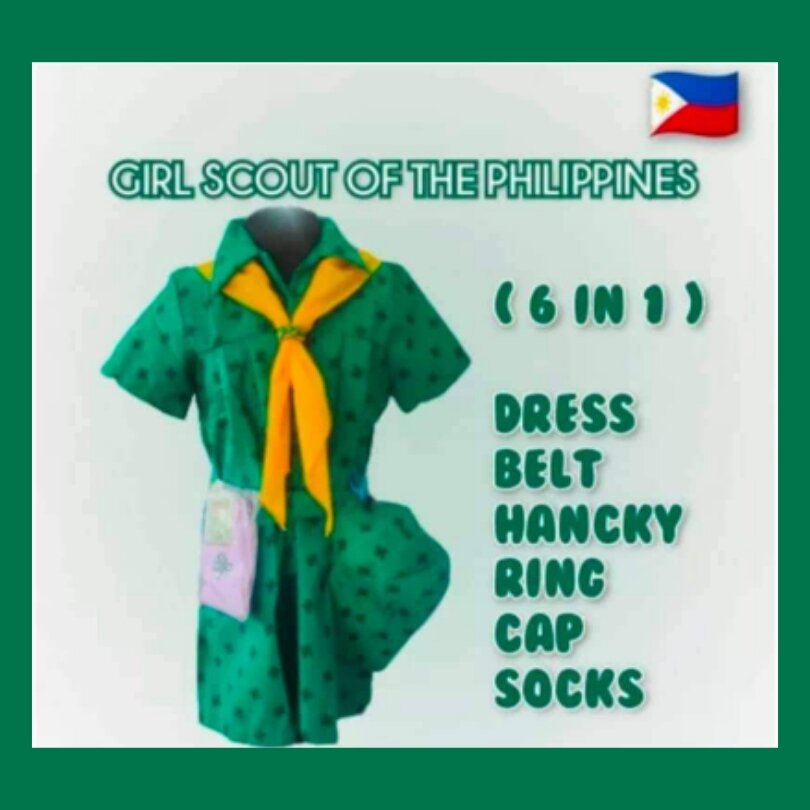 GIRL SCOUT DRESS (6 IN 1) SET Lazada PH