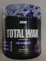Redcon1 Total war preworkout powder 30 serving gym fitness build muscle supplement pre workout energy redcon 1