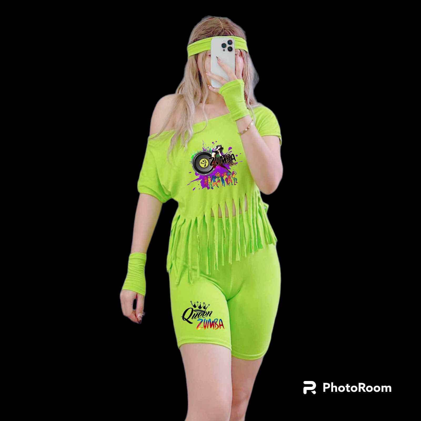 Shop Zumba Dance Costume For Women Retro Cheap – Fast Easy