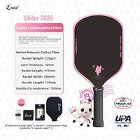Luzz Pickle | Glider 2026 Carbon Fiber Pickleball Paddle Durable and Armored Protection 984-Aero Advanced Technology Hot Pressed