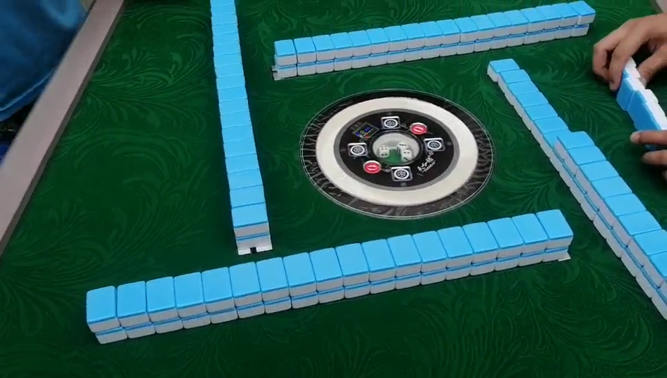 MAHJONG TABLE WITH COVER, New Fully Automatic MAHJONG Table, 2 set of ...
