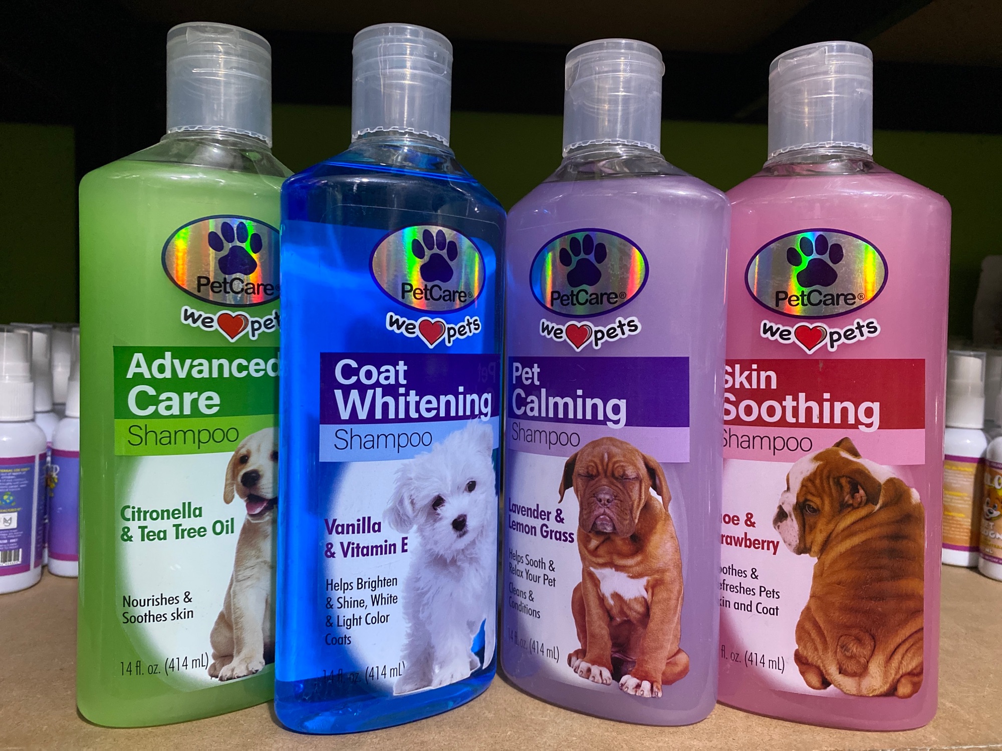 414mL Pet Care Dog Shampoo Advanced Care Coat Whitening Pet Calming Skin  Soothing | Lazada PH