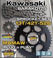 13T/42T-520 BARAKO 175 BLACK MAMAW