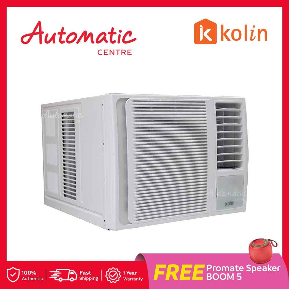 Kolin 1HP Window AC with Air Fresh Filter, R32 Refrigerant