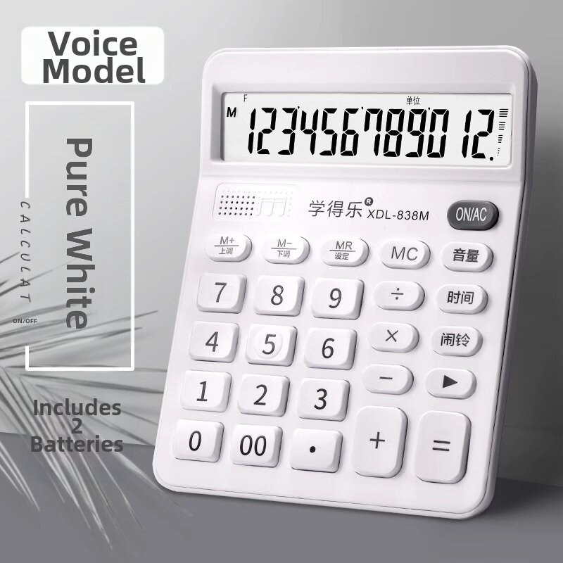 XUEDELE | Aesthetic Desktop Calculator for Office Use Large Screen
