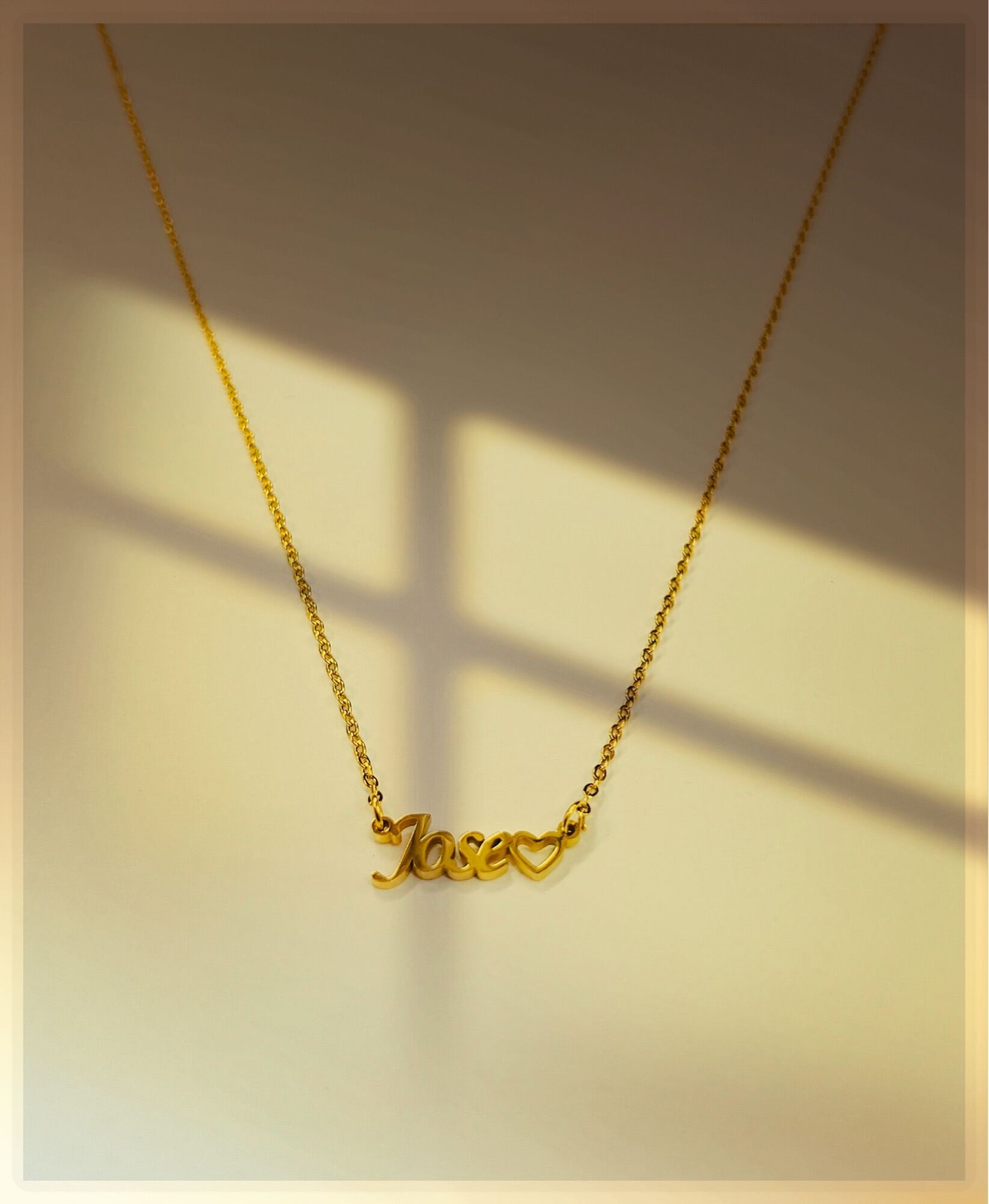 Jose on sale name necklace