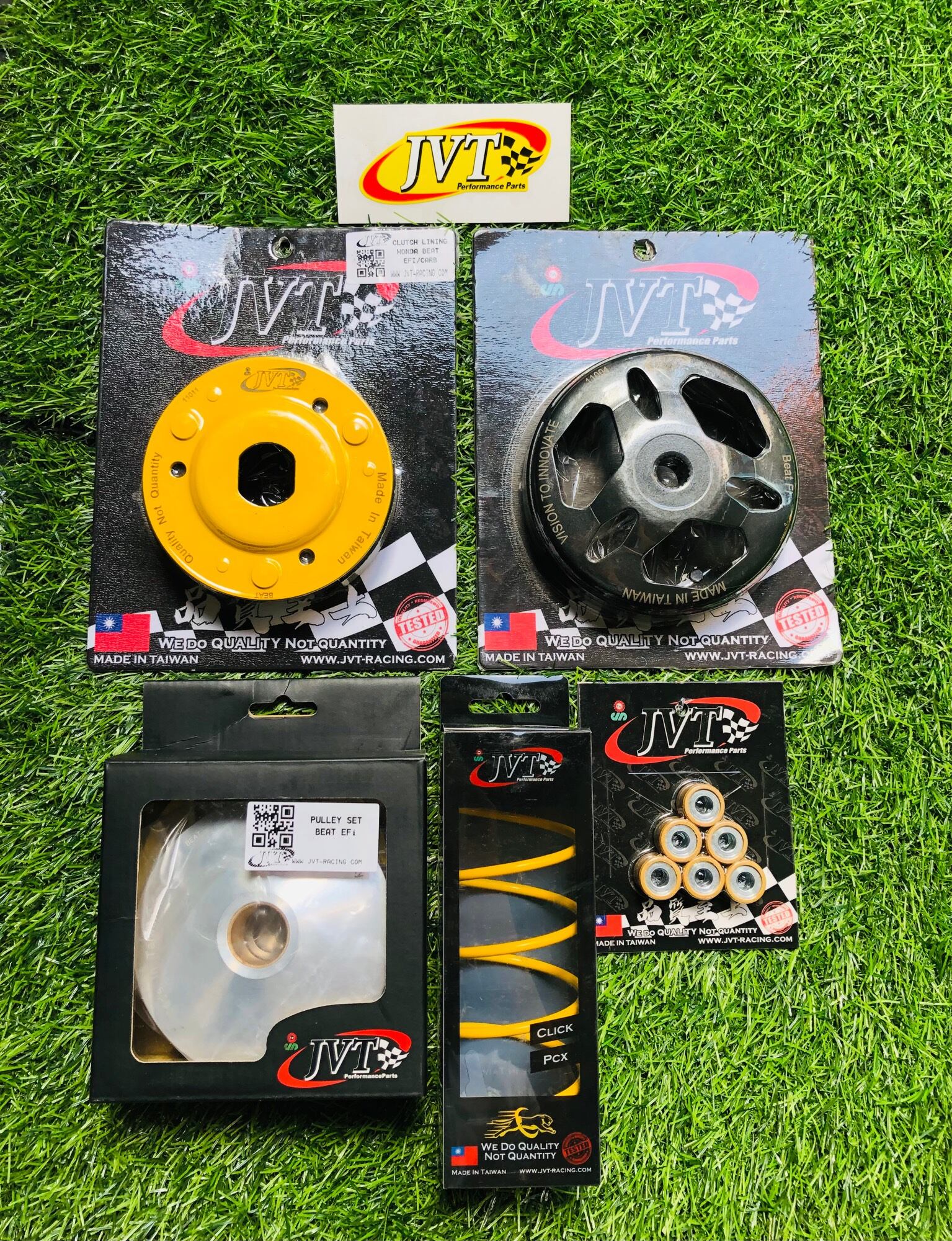 Jvt Taiwan Racing Pang Gilid Cvt Set For Honda Beat Fi Taiwan Original Lazada Ph