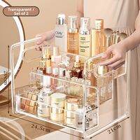 MEYGOROOM | Acrylic Tiered Cosmetics Organizer