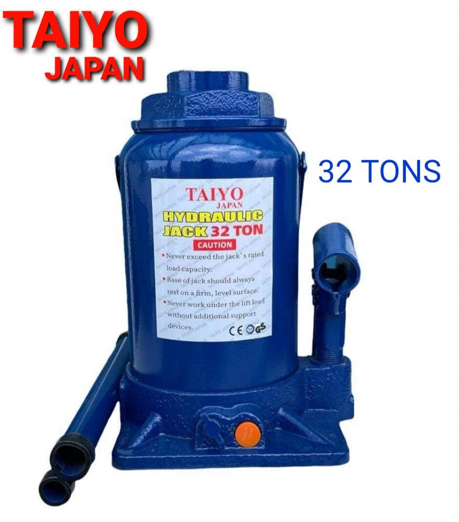 HYDRAULIC BOTTLE JACK 32 TONS WITH SAFETY VALVE TAIYO JAPAN Lazada PH