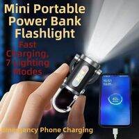 BEIDIANNI | Multi-functional Waterproof Flashlight Keychain Charger