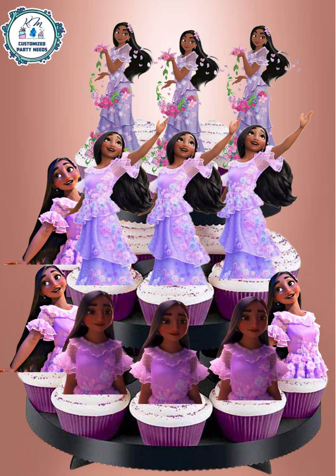 Encanto Isabela Cupcake Topper 12pcs. Lazada PH