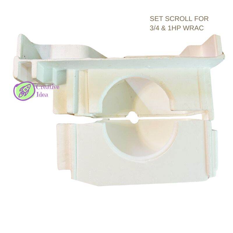 Window Shell Parts Top and Bottom Scroll, Volute Shell Window Aircon parts for Carrier ...