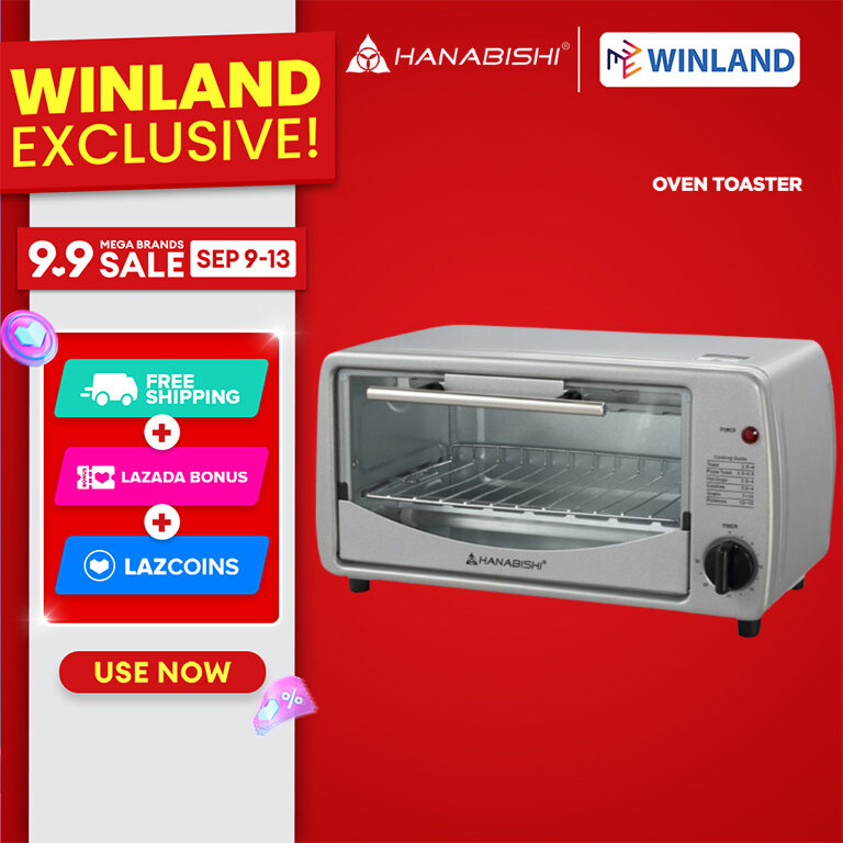 Hanabishi 9L Oven Toaster - Winland