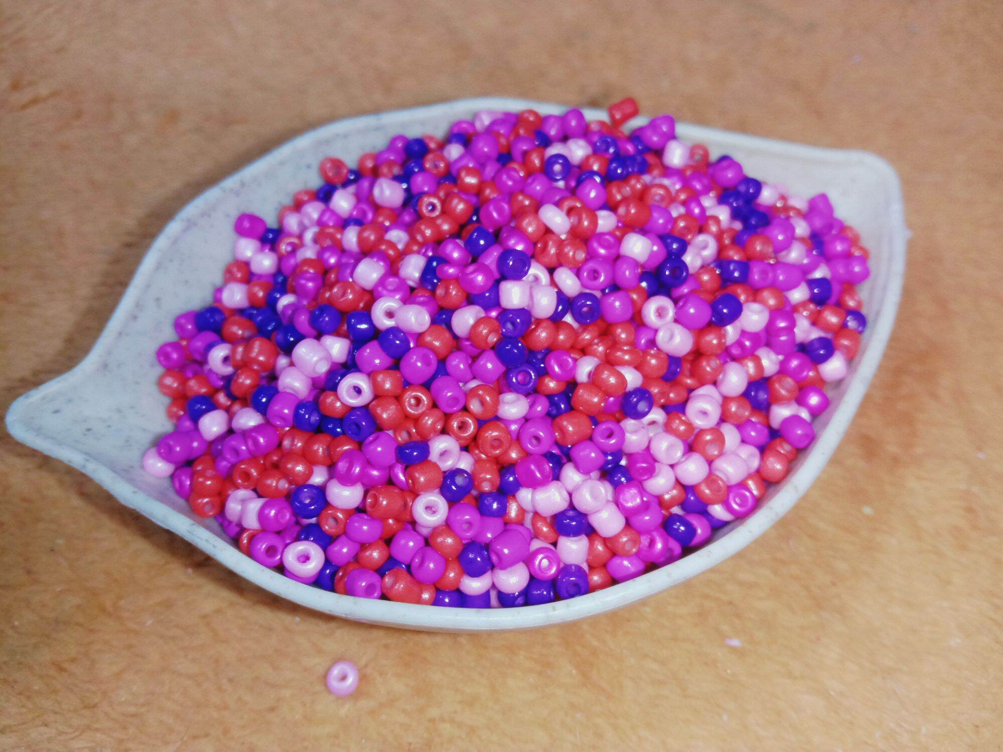 3mm Chalk Beads 20 grams 700+ pieces for DIY craft accessories Beading Materials