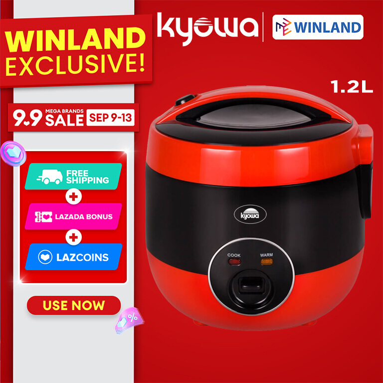 Kyowa Rice Cooker Jar with Steamer, 1.2L Capacity