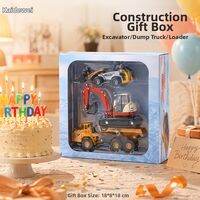 Kaidiwei | Children-Friendly Small Alloy Excavator Toy for Boys 3-6 Years Old