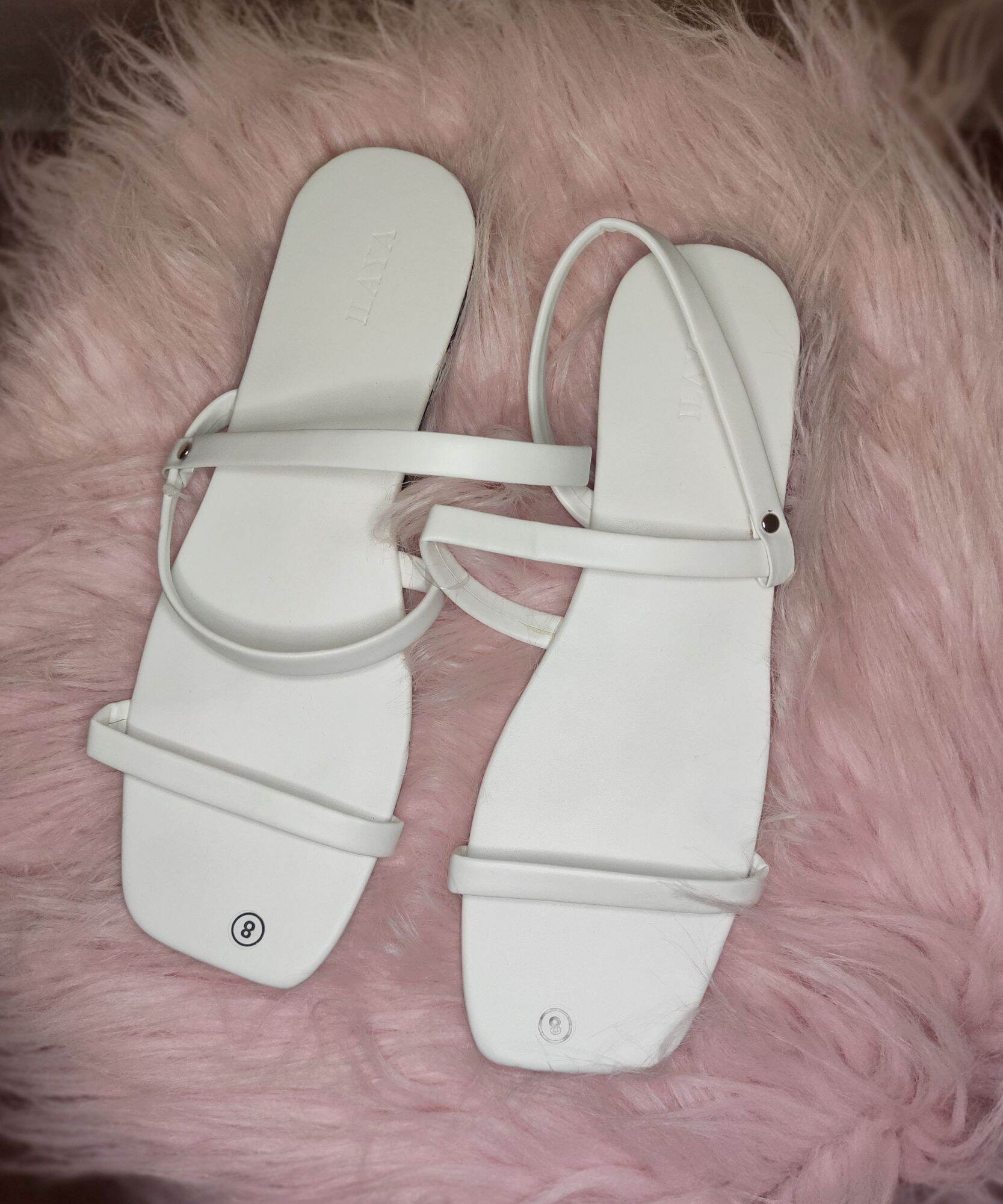 Marikina-made Lightweight Sandals White | Lazada PH