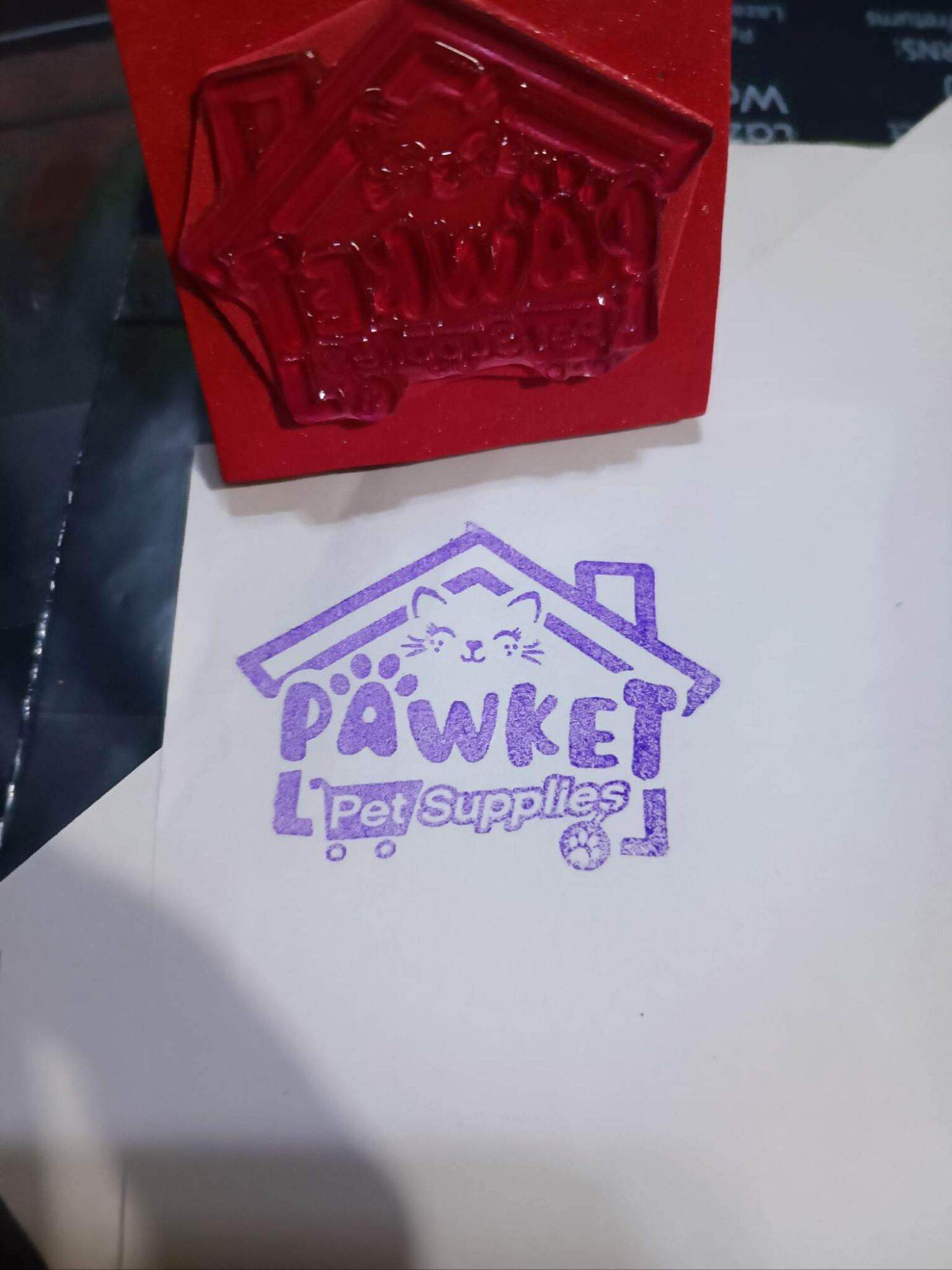 Customized Rubber Stamp Machine Made Lazada PH