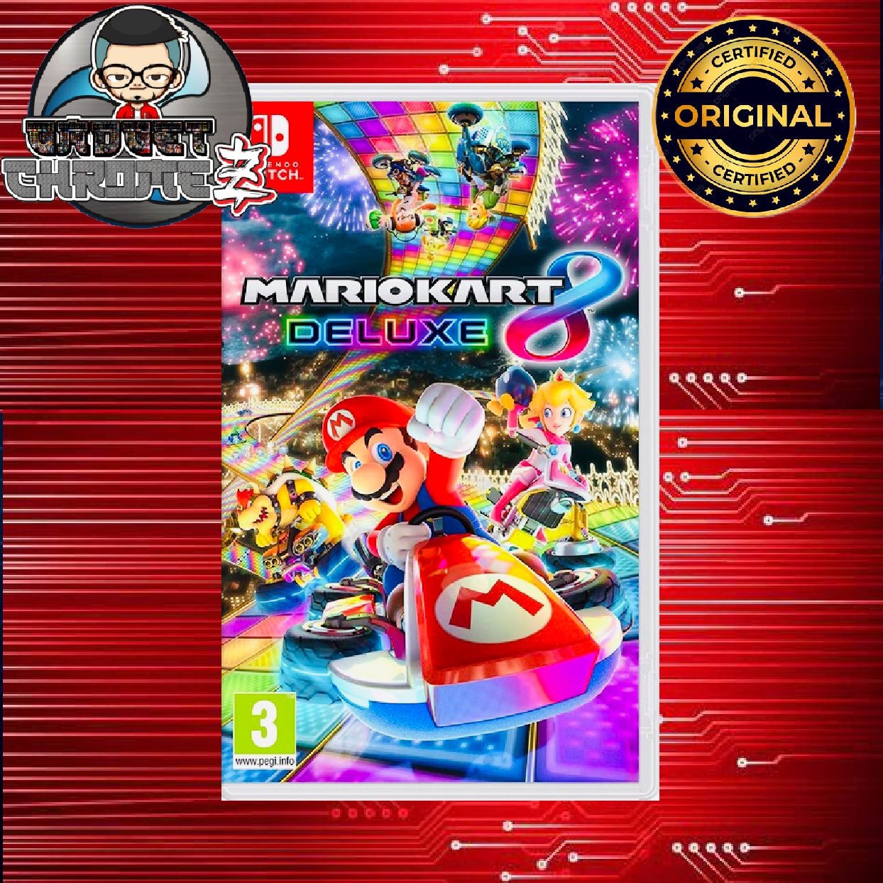 Mario Kart 8 Deluxe Nintendo Switch Game Brandnew Lazada Ph 4825