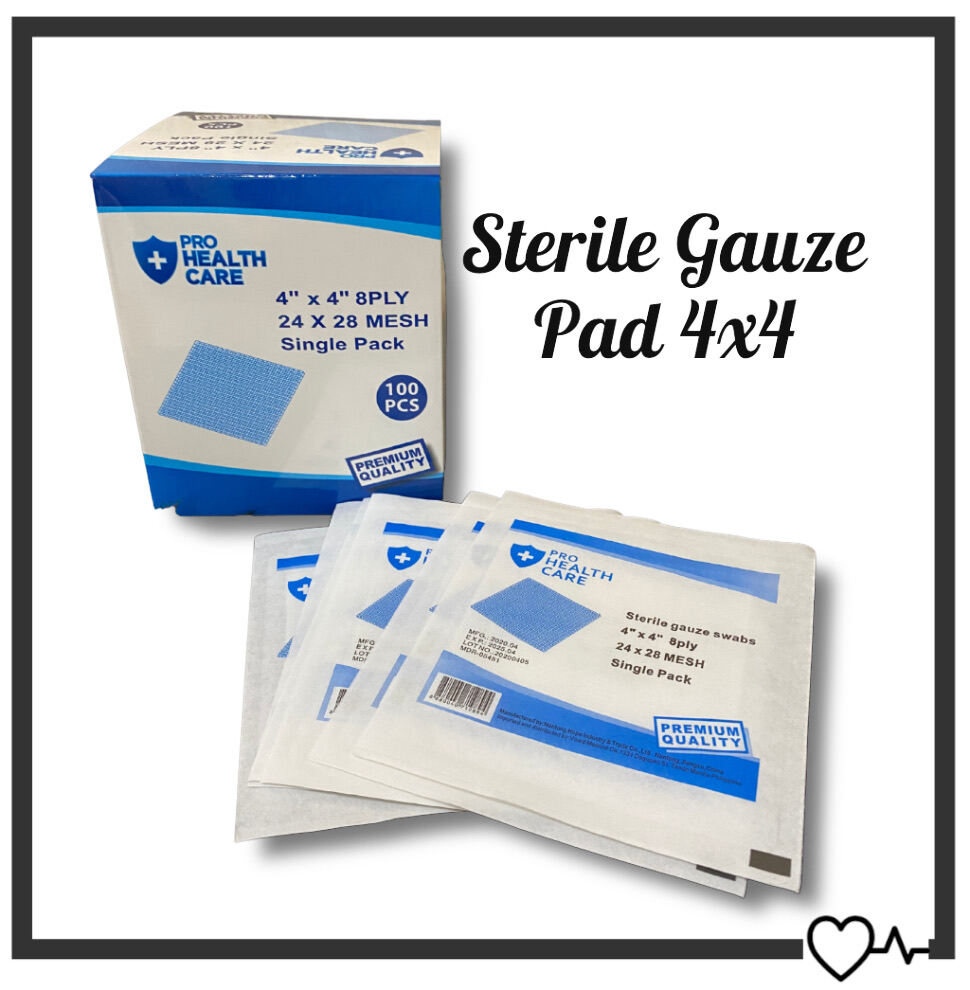 Gauze pad sterile 4x4 Lazada PH
