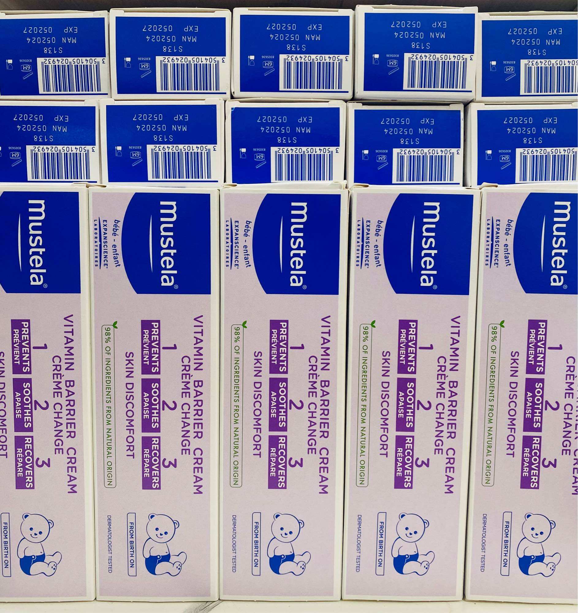 MUSTELA 123 VITAMIN BARRIER CREAM