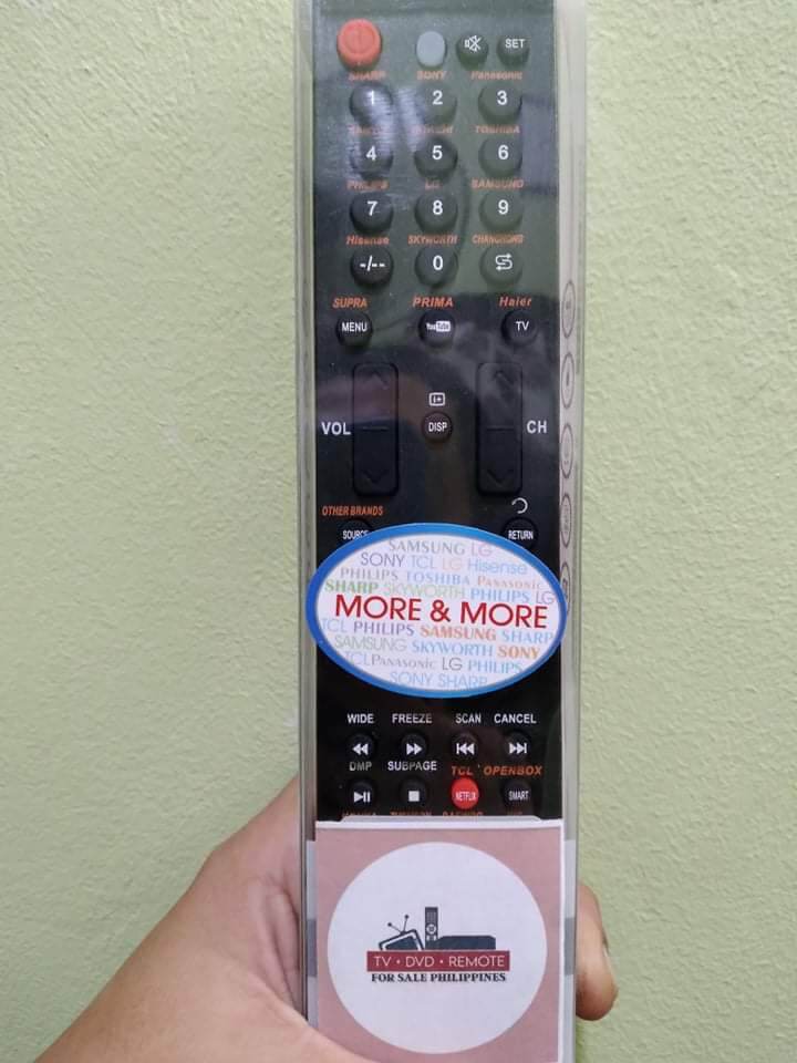 Nikai Remote (Replacement Remote, universal). 