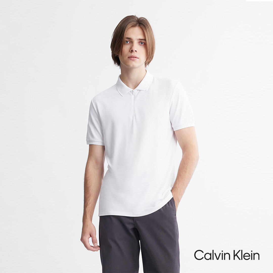 Calvin Klein Jeans Men Printed Casual White Shirt - Buy Calvin