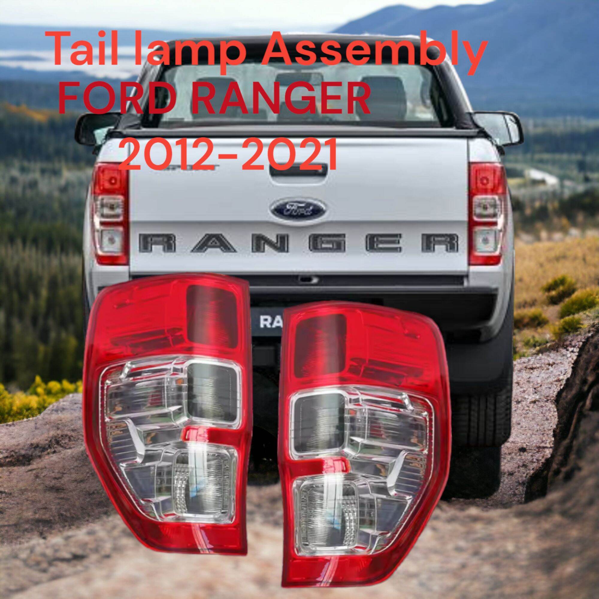 Tail lamp Assembly for Ford Ranger 2012-2021 (crome type) | Lazada PH