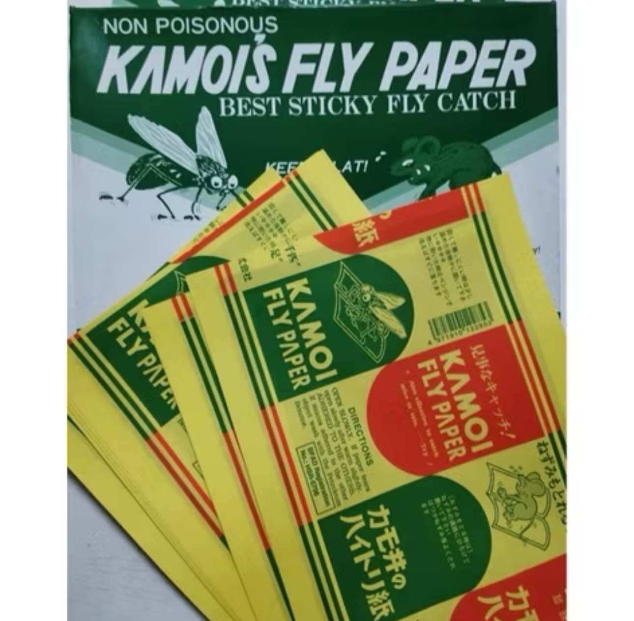 Baygon Fly Paper Pack of 6s (12 Sheets) KAMOI 6s - Image 3
