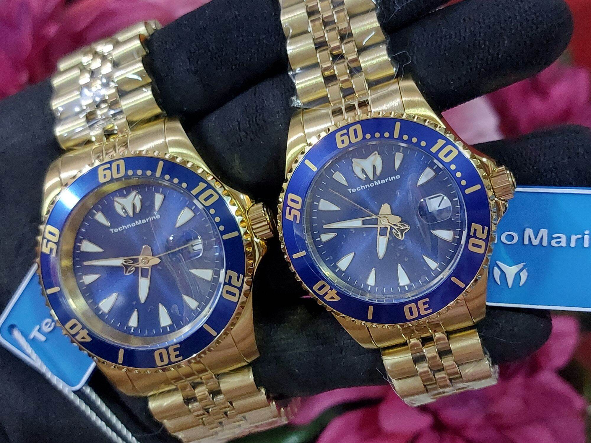 TechnoMarine MANTA SEA Couple Watch 42 TM 220086 38 220095 Lazada PH