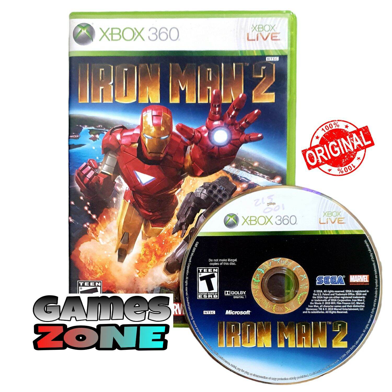 Xbox 360 Game Ironman 2 Iron. Man 2 (with freebie) | Lazada PH