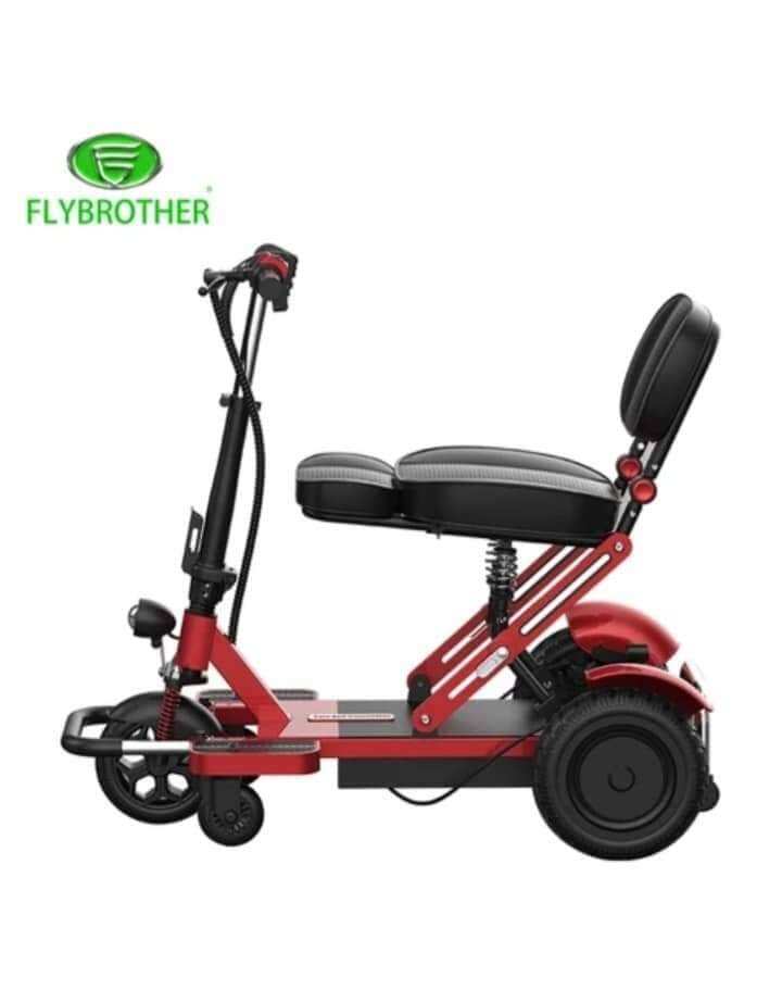 detachable 3 wheel mobility Scooter Lithium battery elderly Handicapped foldable mobility