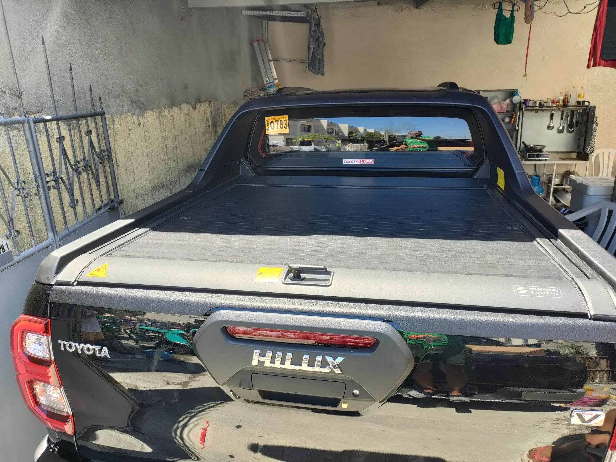 Toyota Hilux Revo With Tub Liner Roller Cover Installation