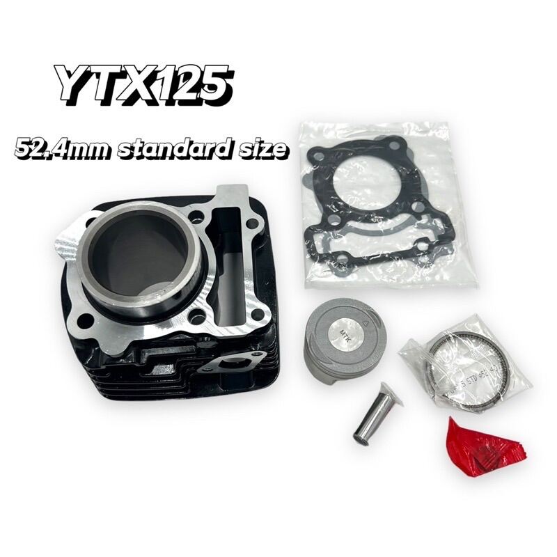 Motorcycle cylinder block set Ytx 125 standard size 52.4mm for Yamaha