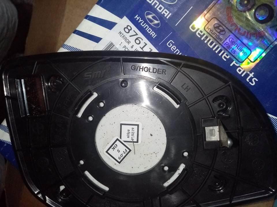 SIDE MIRROR LENS ONLY (LH) DRIVER SIDE GENUINE ORIGINAL FOR HYUNDAI EON 20122019 Lazada PH