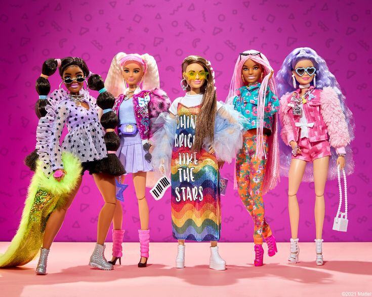 Barbie Extra and Extra Fancy Fashion Dolls