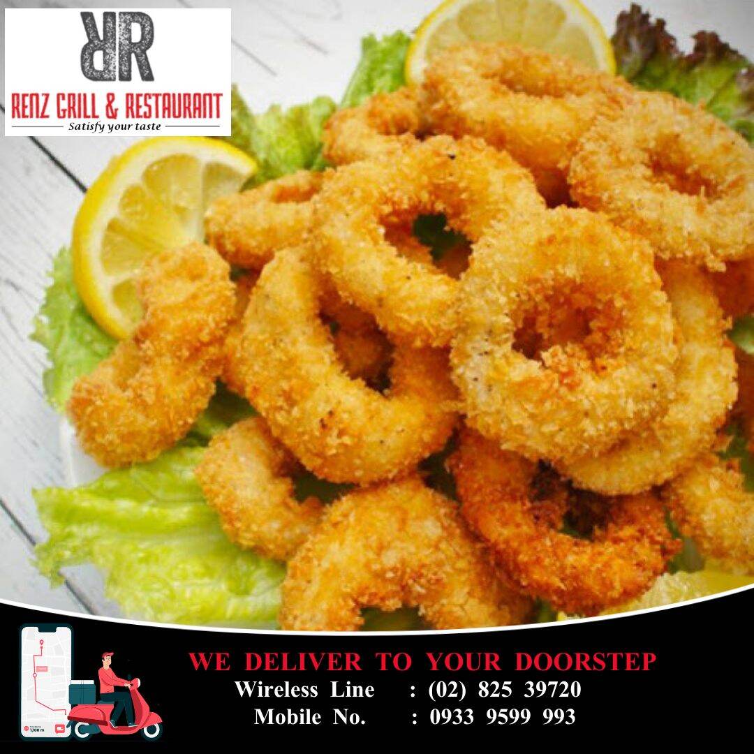 Seafoods Calamares (Deep Fried Squid Rings) de Renz Grill