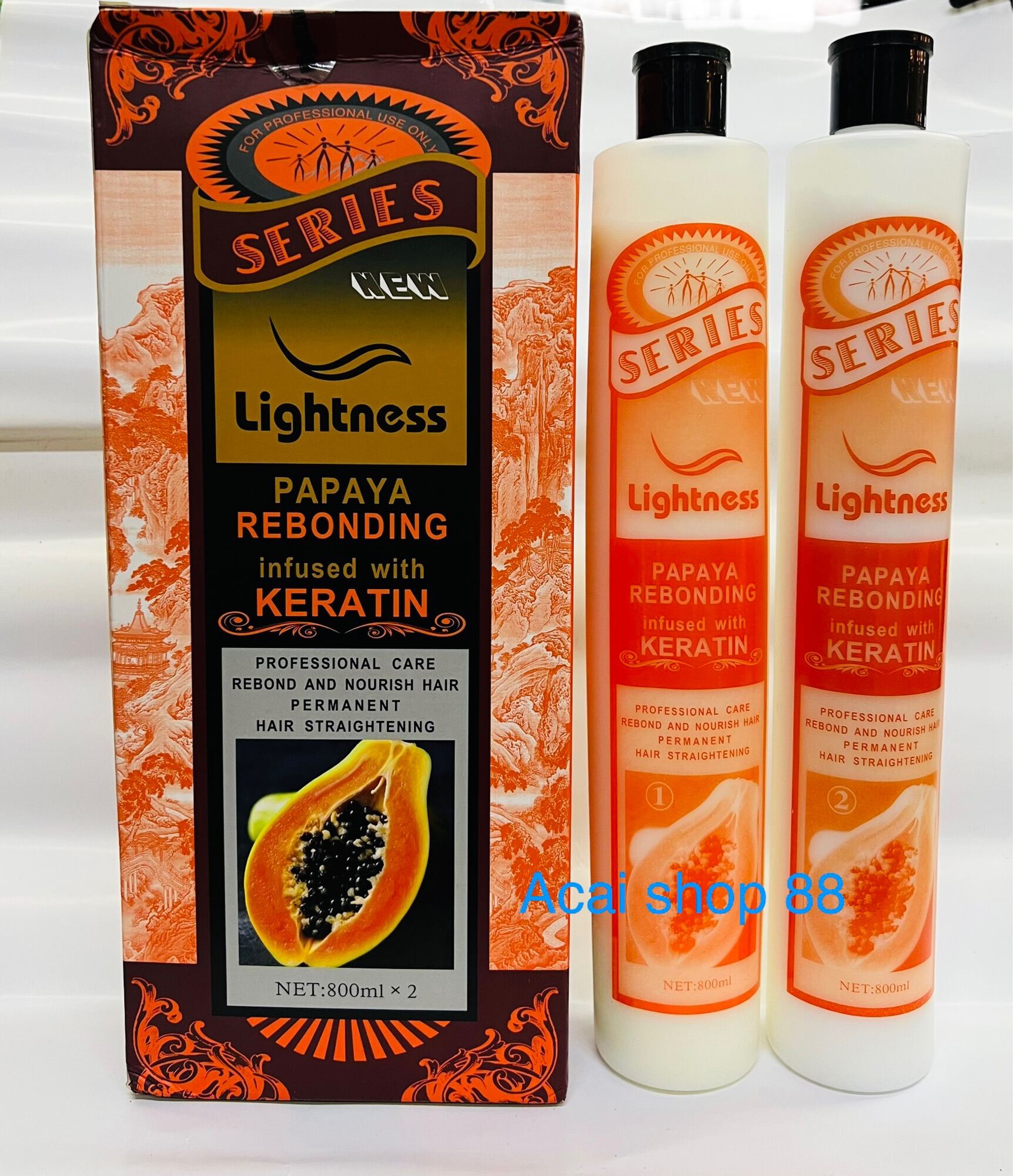 Lightness papaya 2in1 rebond series new lightness papaya 2n1 rebonding