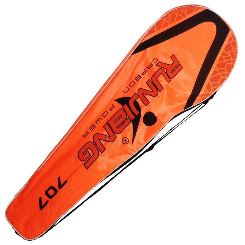 1 Pair Badminton Racket Raketa With Bag Runjiang Carbon Power. 