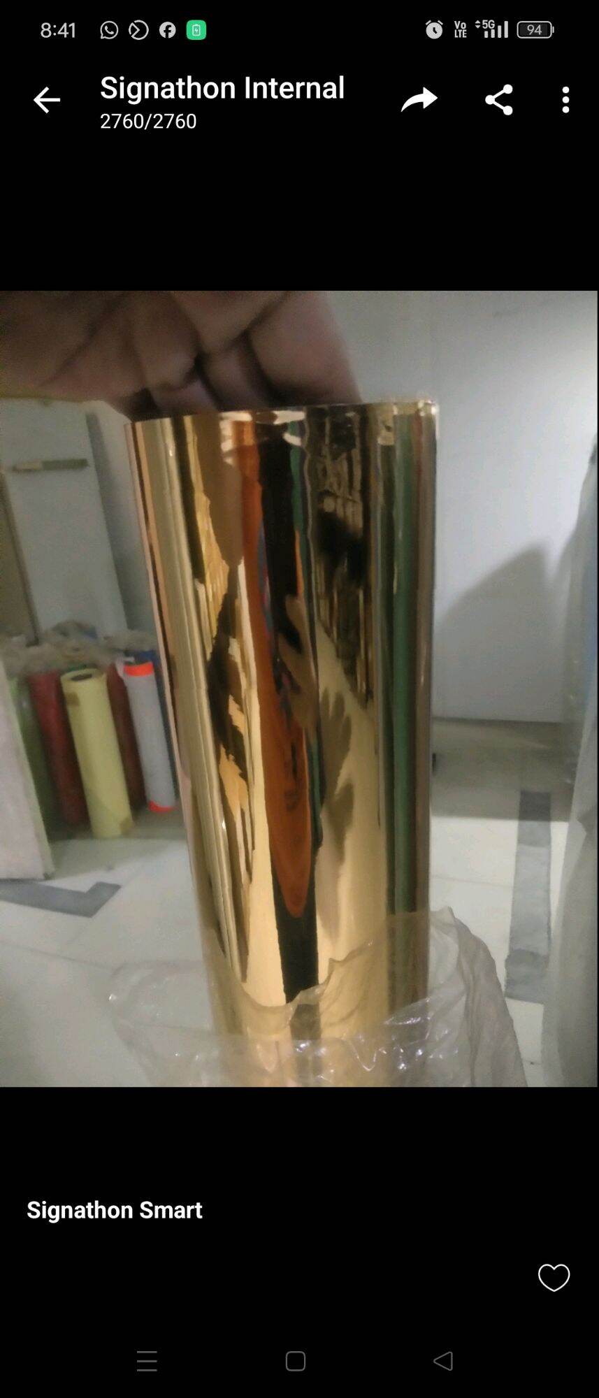 CHROME VINYL DECAL (1ftx4ft or 2ftx4ft) silver & gold & rose gold ...