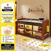 MEISD | Kitchen Storage Cabinet with Drawer and Rack Cutting Board
