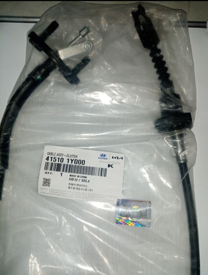 CLUTCH CABLE GENUINE ORIGINAL FOR KIA PICANTO 1.0 ENGINE 20112017