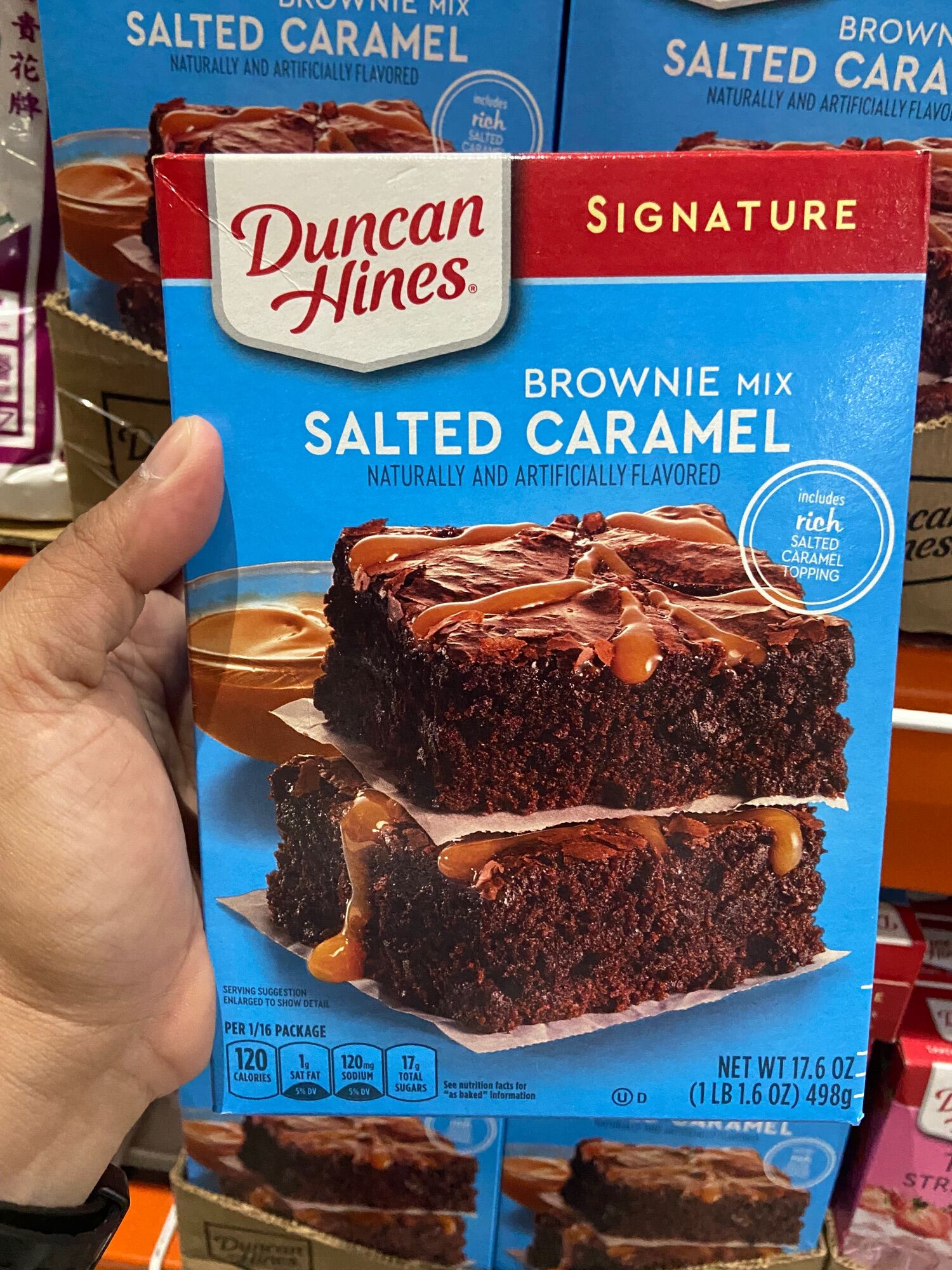DUNCAN HINES SALTED CARAMEL BROWNIE MIX 453 Grams Lazada PH